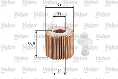VALEO 586583 Yag Filitresi Daıhatsu Sırıon 1.3 4152YZZA7