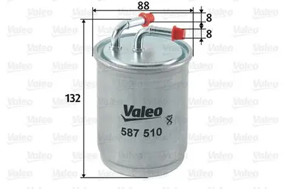 VALEO 587510 Yakıt Filitresi 6Q0127401F