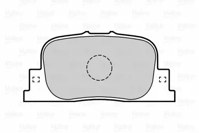 VALEO 670097 Arka Fren Balatası Toyota Camry 96-00 446632030