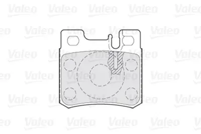 VALEO 670272 Arka Balata Mercedes W210 95-99 W124 86-93 W201 190e 89-93 W202 95-00 S202 96-01 A0054201720