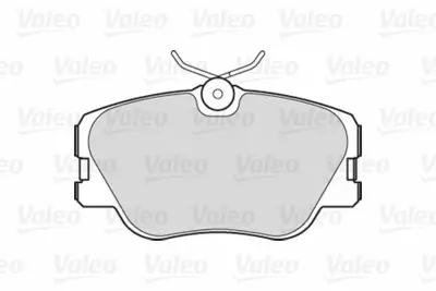 VALEO 670315 Dısk Fren Balatası (Ön) Mercedes E-Serısı W124, W201 A0054200220