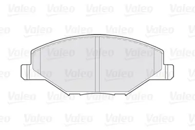 VALEO 670355 Fren Balatası Ön 6RU698151