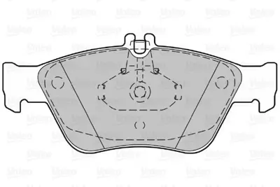 VALEO 670357 Fren Balatası On W202 95>00 S202 97>01 C208 97>00 W210 95>00 S210 99>03 C140 92>99 R170 00>04 A0024204420, A0024209620, A0044200220, A0054204720, 24204420, 24209620, 44200220, 54204720, 4420022067, A004420022067
