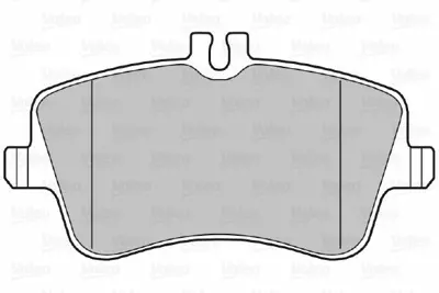 VALEO 670448 Fren Balatası On W202 93>00 W203 00>07 Cl203 02>08 C209 02>09 R171 04>11 A0034205920, A0034206020, A0034209520, A0054206220, 34202520, 34202620, 34204520, 34205920, 34206020, 34209520