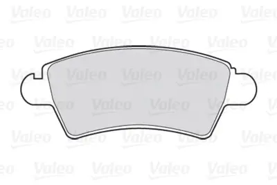 VALEO 670462 On Fren Balatası P206 1,6ı 16v 2,0ı 16v 01> P206 2,0gtıs Hdı Xs - Xt 99> 425229