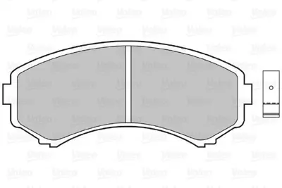 VALEO 670515 Dısk Fren Balatası (Ön) Mazda Mpv 99>02, E2000 2.0 91>04, E2200 2.2d 97>04 S4YK3323ZA