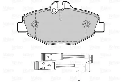 VALEO 670638 Fren Balatası On E-Class W211 02>08 S211 03>09 A0034206520