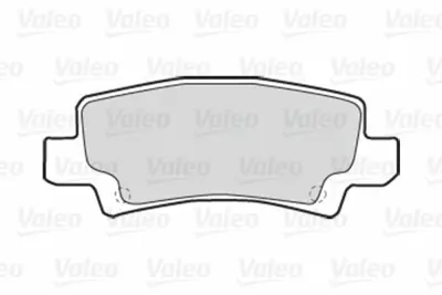 VALEO 670680 Arka Fren Balatası Toyota Corolla 1.4 1.6 Vvtı Benzınlı 2003-2007 4466020