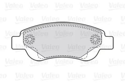 VALEO 670718 On Fren Balatası C1 1,0,1,4 Hdı (06 - 05 ) P,107 1,0,1,4hdı (06 - 05 ) 435326, 425328, 425327, 1617264880, 1613819980, 1611456980, 44650H030, 44650H031, 4465YZZDT, 44650H020