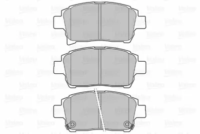 VALEO 670737 On Fren Balatası Toyota Yarıs 2002-2006 Corolla Verso Vvt-I 2001-> 44650D020