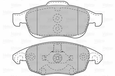 VALEO 670997 On Fren Balatasi 500x Jeep Renegade 14> 1623816280, 425361, 4254C0, 425412, 425413, 425425, E172295, 425465, 1611838580, 1617272980