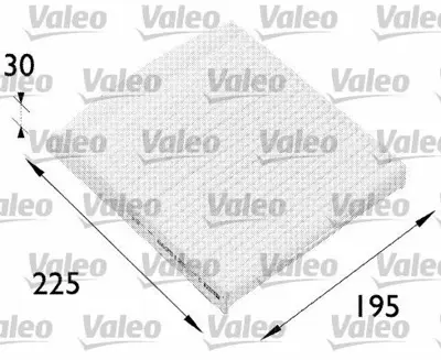 VALEO 698512 Polen Filtresi Scenıc Iı-Scenıc Rx4 99-03 Klimalı Klimalı 7701047513