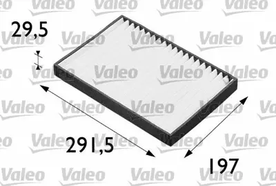 VALEO 698662 Polen Filtresi (Karbonlu) X204 08>15 W204 07>14 W212 09>15 C218 11>17 R231 12> 6808606
