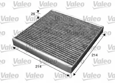 VALEO 715608 Kabin Filtresi Smart Fortwo Ca 4518300018, A4518300018, 87139YZZ03, LC7461P11, 8713949010, 8713947020, 871394701083, 8713947010, 8713933010, 8713932010