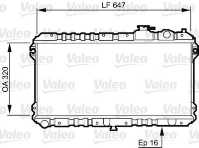 VALEO 731437 Motor Su Radyatoru Mazda Mx 5 96>00 Manuel BPE815200