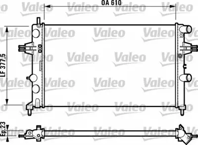 VALEO 732551 Motor Su Radyatoru Astra G M,T Z14xep 1300256