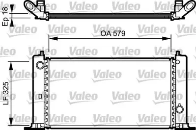 VALEO 734228 Motor Radyatoru Stılo 1,4 1,6 03>08 46766167