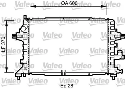 VALEO 735080 Motor Su Radyatoru Astra H Mt Z13dth Z17dtr Z19dth Z20leh 1300271