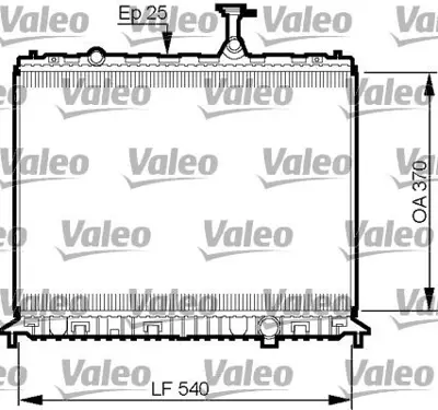 VALEO 735508 Motor Su Radyatoru Rıo 1,5 Crdı Manuel Vıtes 2005> 253101G311