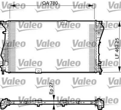 VALEO 735599 Motor Radyatoru Trafıc Iı Vıvaro 2,0dcı 214109682R, 93865588