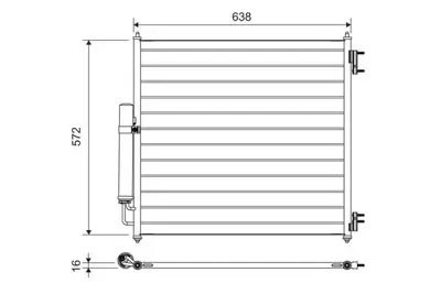 VALEO 814053 Kondenserlandroverrangerover LR035791