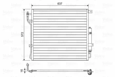 VALEO 814200 Klima Radyatoru 306ps Dıscovery Iv (L319) 13>18 508ps Range Rover Sport I (L320 09<18 LR021824
