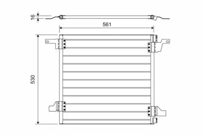 VALEO 817458 Klima Radyatoru Ml-Class W163 98>05 1638300170