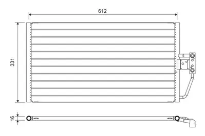 VALEO 817561 Klima Radyatoru Bmw E39 E38 M47 M57 64538375513