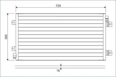 VALEO 817689 Klima Radyatoru  Movano 1.9 Dtı 98>01 Master Iı 2.5 Dcı 03> 4401424