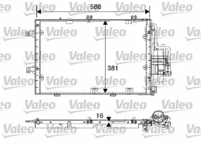 VALEO 817843 Klima Radyatoru Combo Corsa C Tıgra (590×385×20) 1850114