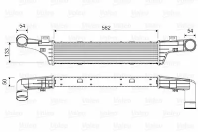 VALEO 817905 Turbosarj Radyatoru E-Class W210 96>99 S210 96>99 2105000400