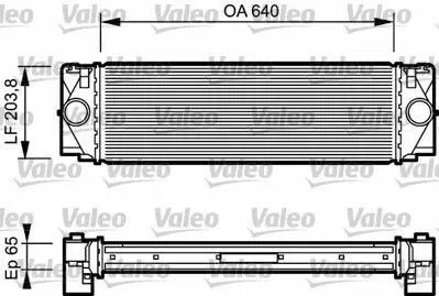VALEO 817994 Turbo Radyatörü A9065010101