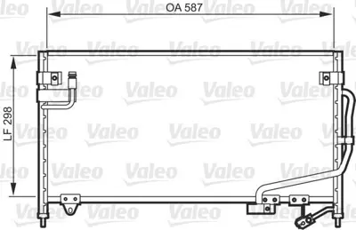 VALEO 818084 Klima Radyatoru Mazda 323 94>98 (Bp Z5) B01F61480A