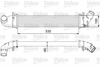 VALEO 818544 Turbo Radyatoru Logan Mcv Sandero 1,5dcı K9k 6001548727