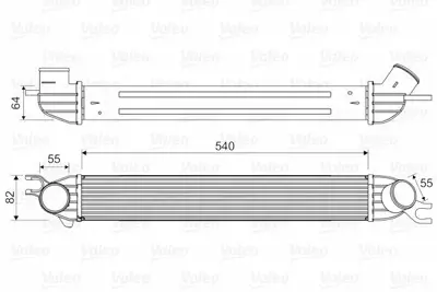 VALEO 818580 Turbo Radyatoru Mini R56 R57 R58 R59 R60 R61 One D Cooper D 17512751277
