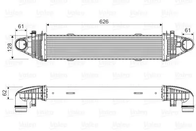 VALEO 818616 Turbosarj Radyatoru W204 09>14 S204 09>14 C204 11> W212 09>15 C207 09>16 R172 11> 2045000100