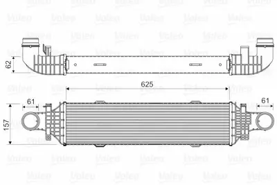VALEO 818631 Turbosarj Radyatoru X204 08>15 W204 07>14 S204 07>14 C204 11> C218 11>17 W212 09>15 C207 09>16 2045000200