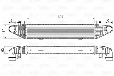 VALEO 818679 Turbosarj Radyatoru W204 07>14 S204 07>14 C204 11> W212 09>15 C207 10>16 A207 10>16 2045000000