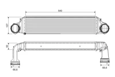 VALEO 818715 Turbo Radyatoru Bmw E46  X3 E83 M47 M57 17517793370
