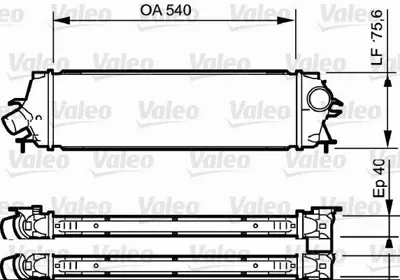 VALEO 818771 Turbo Radyatoru Trafıc Iı Vıvaro 2,0dcı 4416946