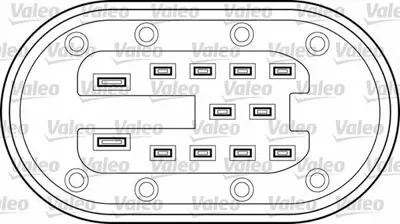 VALEO 850400 Cam Mekanızması (On) - (Sol) Seat Ibıza 6K3837401G