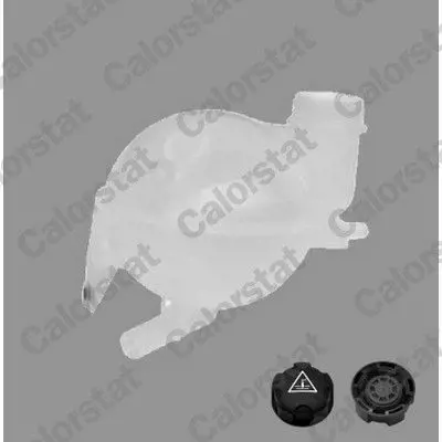 CALORSTAT by Vernet ET0091C2 Radyatör Yedek Su Deposu 1323A3, 1323W4, 1323H7, 1323A0, 9681161680, 1323AH, 132386, 1306J5, 1306E0, 1323AA