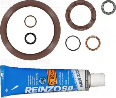 VICTOR REINZ 08-33366-02 Motor Alt Karter Sıvı Conta Ve Keçe Takımı D4f 734 1.2 16v Twıngo Clıo Kango Modus Logan Logan Mcv S 7701473218