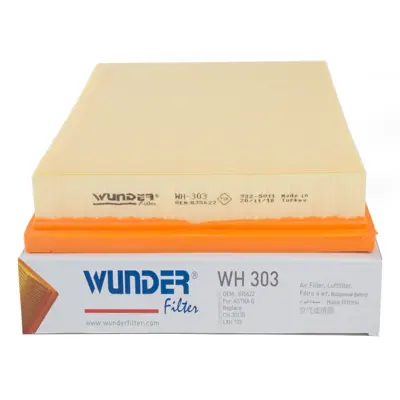 WUNDER WH303 Hava Filitresi (Astra-G-Astra-H ) 5834282, 835622, 91155714, 90531003, 93192885, 9201138, 9117557, 93188945, 9117757, 13271042