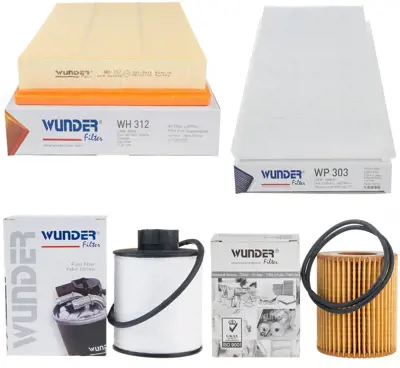WUNDER WY312 Yağ Filtresi (Vectra-C-Astra 1.9 1.9dth) 55189320, 71737926, 5650354, 93183412, 1651079J50, 1651079J50000, LF0114302, 71754862, 71765055, 5650951
