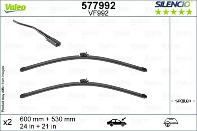 VALEO 577992 Sılencıo Silecek Flat Blade Oe Lhd Vf992 Kıt A242S A2478201202
