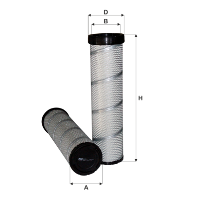 FIL FILTER HP2572 Hava Filitresi Ic Daf Sb 4000 Serı 1147590, 84072430