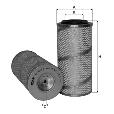 FIL FILTER HP4567A Hava Filitresi Mercedes T1 Tn Em A0020947004