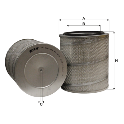 FIL FILTER HP916 Hava Filitresi Man Lıon S Star - Sl232 D2566 83084050000, 83191491900