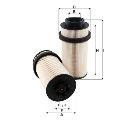 FIL FILTER MFE1371MB Yakıt Filitresi Daf Cf75 Cf85 01>13 Xf95 02>06 205 Mm 1784782G